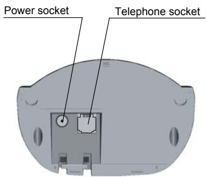 SAGEM D 60C - Connecting the base - 2