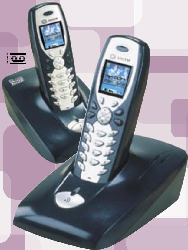 SAGEM D80C - Téléphone sans fil numérique mélodies hi-fi et enregistrables - 1