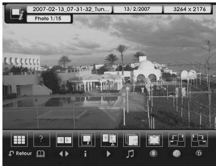 SAGEM DVR 64160 SL-T - 11-4-3 Editing photo files - 1