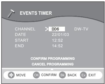 SAGEM ITD602 - 7-9-2 Events timer - 2