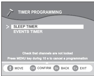 SAGEM ITD602 - 7-9 TIMER PROGRAMMING - 1