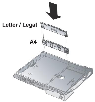 SAGEM LASERFAX 3245 - Loading Letter-sized or Legal-sized Paper - 1