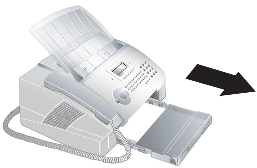 SAGEM LASERFAX 3245 - Loading Paper Size A4 - 1