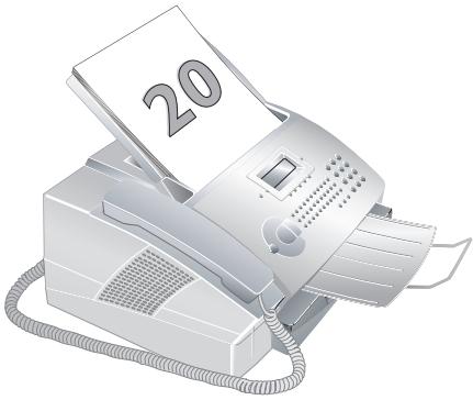 SAGEM LASERFAX 3245 - Fax - 2
