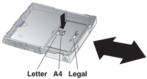 SAGEM LASERFAX 3245 - Loading Letter-sized or Legal-sized Paper - 2