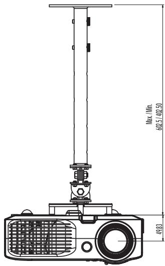 SAGEM MDP 2000 X - Ceiling Mount Installation - 3