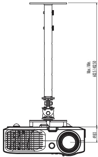 SAGEM MDP 2300X - Ceiling Mount Installation - 3