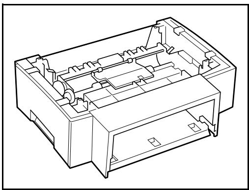 SAGEM MF 3720 - Installing the second or third paper cassette (option) - 1