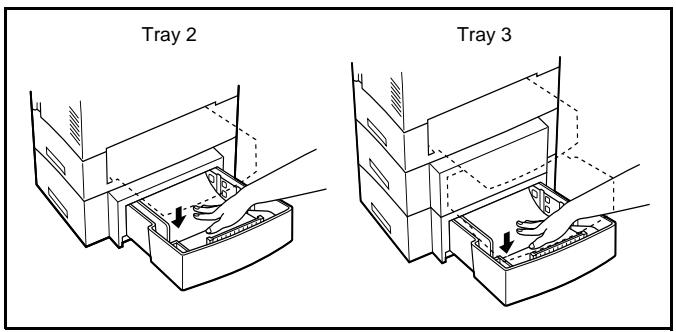 SAGEM MF 3750 - Paper input misfeed (from second or third paper cassette unit) - 1