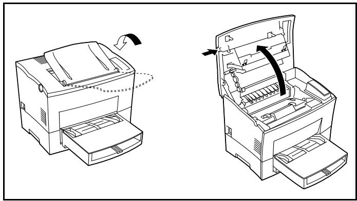 SAGEM MF 3750 - Replacing the imaging cartridge - 1