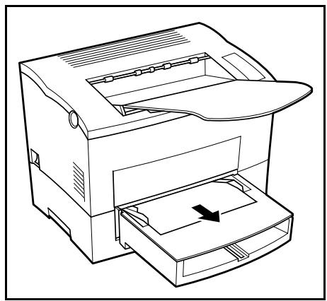 SAGEM MF 3750 - Paper input misfeed (from tray 1) - 1