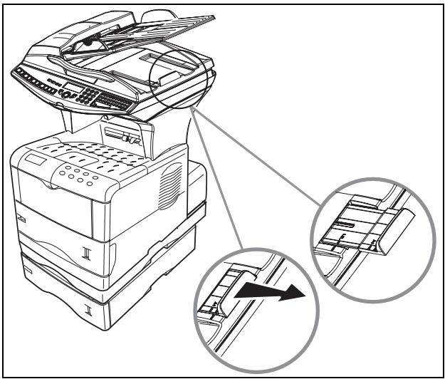 SAGEM MF 3760 - INSTALLING THE SCANNER DOCUMENT FEEDER - 2