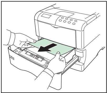 SAGEM MF 3760 - Paper jam inside the printer - 1