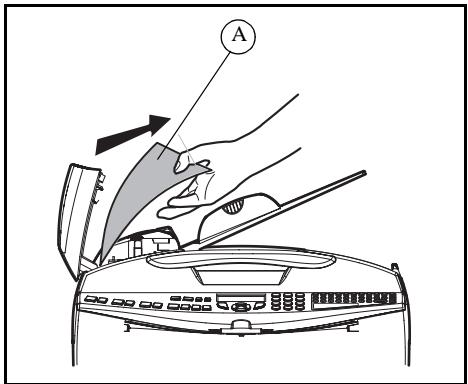 SAGEM MF 3760 - Scanner paper jam - 2