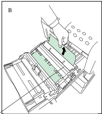SAGEM MF 3760 - Paper jam inside the printer - 4