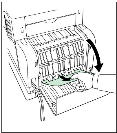SAGEM MF 3760 - Paper jam in the front/back module - 2