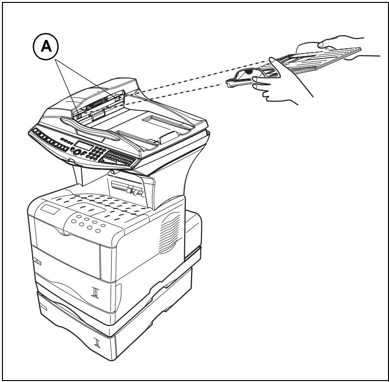 SAGEM MF 3760 - INSTALLING THE SCANNER DOCUMENT FEEDER - 1