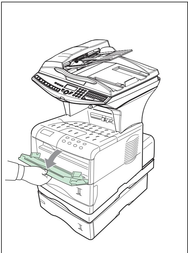 SAGEM MF 3760 - LOADING THE MULTIPURPOSE TRAY - 1