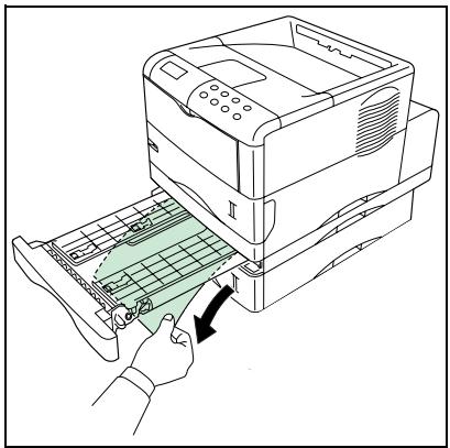 SAGEM MF 3760 - Paper jam in the front/back module - 4