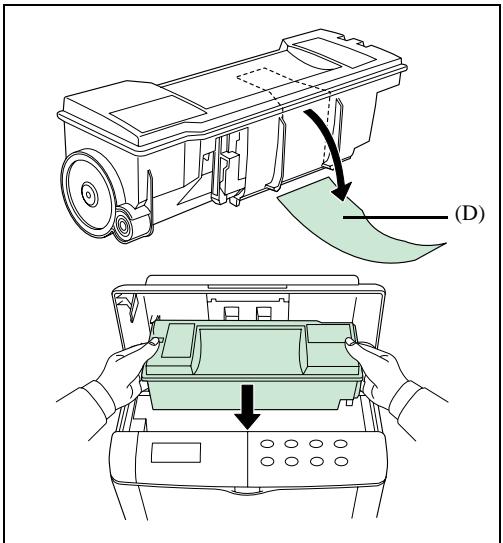 SAGEM MF 3760 - REPLACING THE CONSUMABLES (TONER AND DRUM) - 3