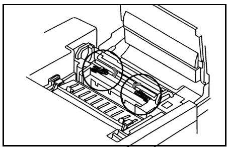 SAGEM MF 3850 MF 3830 - Installation / Reinstallation the oil cartridge - 1