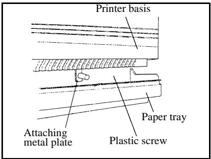 SAGEM MF 3850 MF 3830 - Installing the additional paper tray (depending on model) - 4