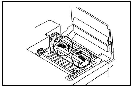 SAGEM MF 3850 MF 3830 - Installation / Reinstallation the oil cartridge - 4