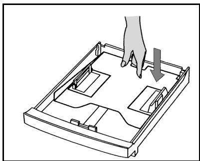 SAGEM MF 3850 MF 3830 - Setting the paper reserve - 3