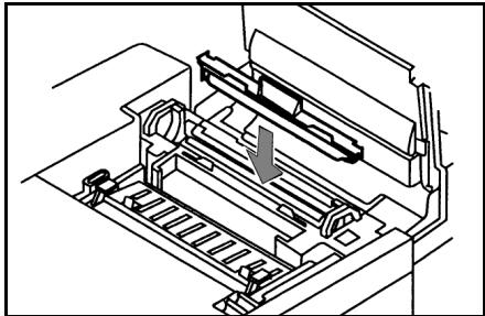 SAGEM MF 3850 MF 3830 - Replacing the oil cartridge and the cleaning roller - 4