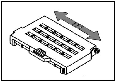 SAGEM MF 3850 MF 3830 - Setting the four colour toner cartridges - 1