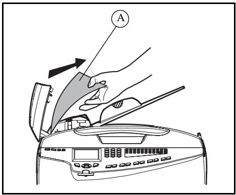 SAGEM MF 5890DN/BDN - Scanner paper jam - 2