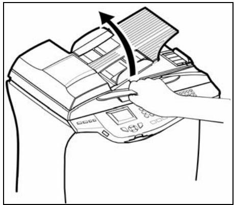 SAGEM MF 5890DN/BDN - Cleaning the scanner's reading devices - 1