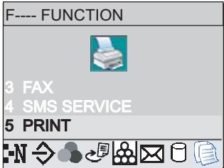 SAGEM MF 5890DN/BDN - Menu-driven access - 2