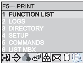 SAGEM MF 5890DN/BDN - Menu-driven access - 3
