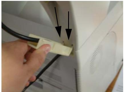 SAGEM MF 5890DN/BDN - Passing cables in the cable covers - 1