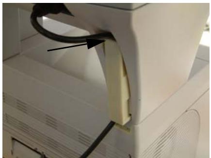 SAGEM MF 5890DN/BDN - Passing cables in the cable covers - 2