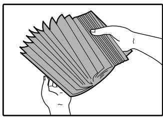 SAGEM MF 9323/ MF 9327 - Fan the copy paper. - 1