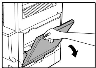 SAGEM MF 9323/ MF 9327 - Unfold the bypass tray. - 1