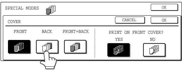SAGEM MF 9323/ MF 9327 - Select the cover(s) that you wish to add. - 1