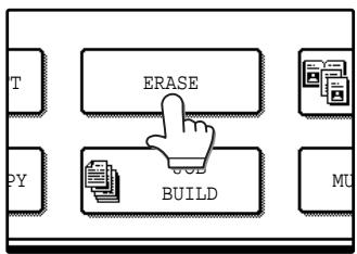 SAGEM MF 9323/ MF 9327 - Touch the [ERASE] key in the special modes screen. - 1