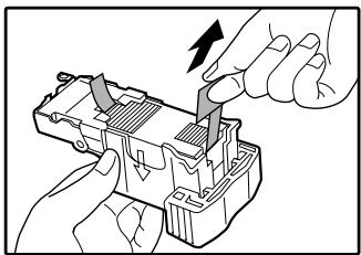 SAGEM MF 9323/ MF 9327 - Remove the tape from the cartridge. - 1