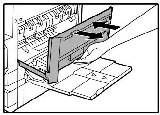 SAGEM MF 9323/ MF 9327 - Open and close the side cover. - 1