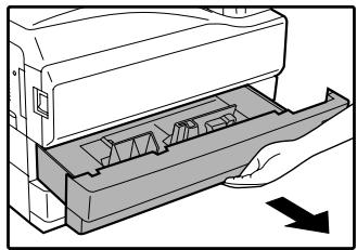 SAGEM MF 9323/ MF 9327 - Pull out the paper tray until it stops. - 1