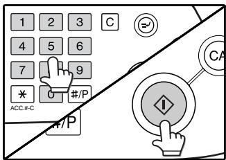 SAGEM MF 9323/ MF 9327 - USING THE DOCUMENT GLASS - 7