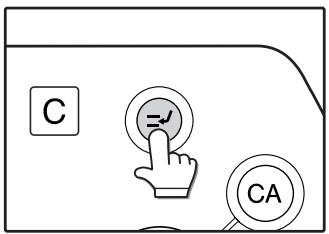 SAGEM MF 9323/ MF 9327 - Press the [INTERRUPT] key (😊) to interrupt the copy run. - 1