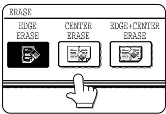 SAGEM MF 9535/ MF 9545 - Select the desired erase mode. - 1
