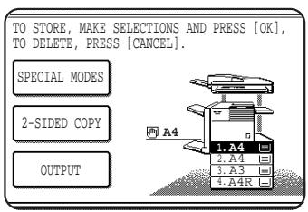 SAGEM MF 9535/ MF 9545 - Storing a job program - 4