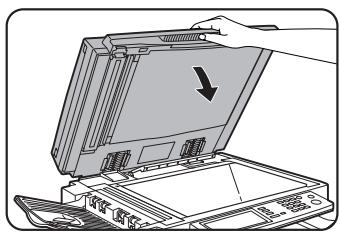 SAGEM MF 9535/ MF 9545 - Close the document cover. - 1