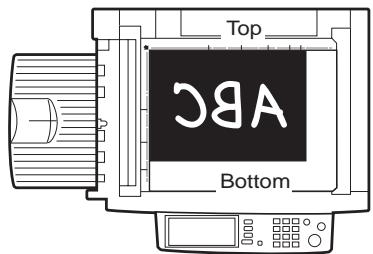 SAGEM MF 9535/ MF 9545 - ■ Standard original setting orientation - 4
