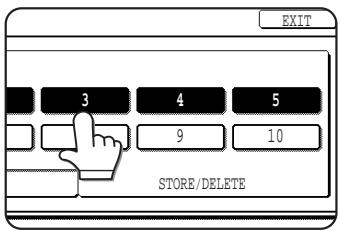 SAGEM MF 9535/MF 9545 - Deleting a stored job program - 1